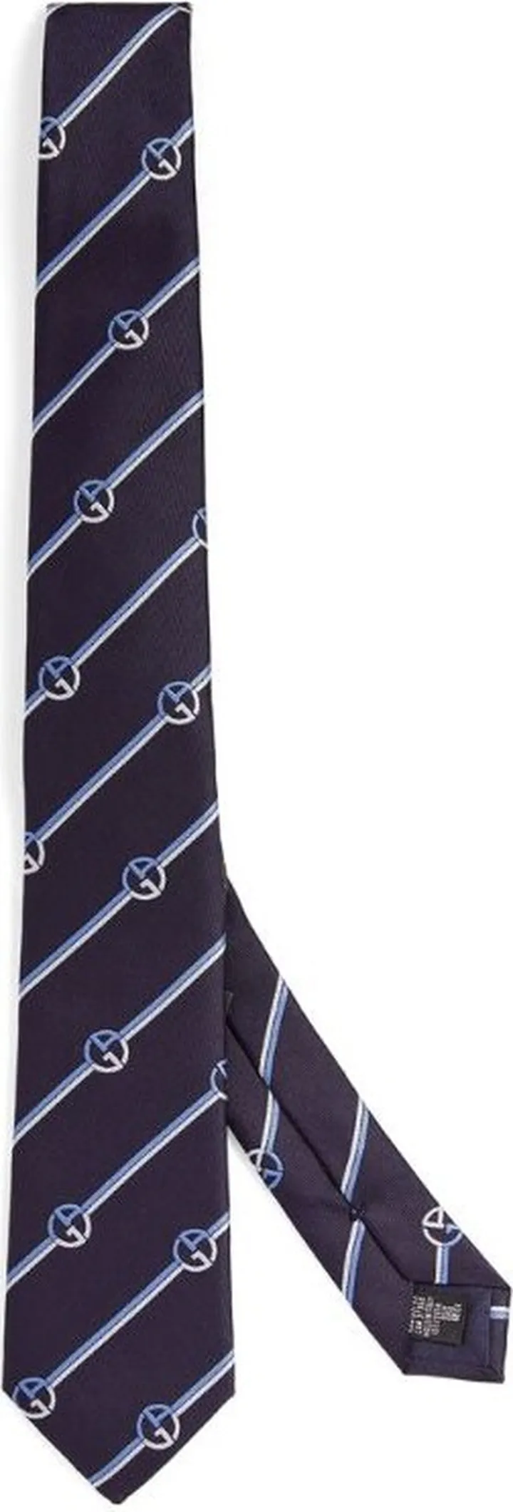 Giorgio Armani Silk Jacquard Striped Tie
