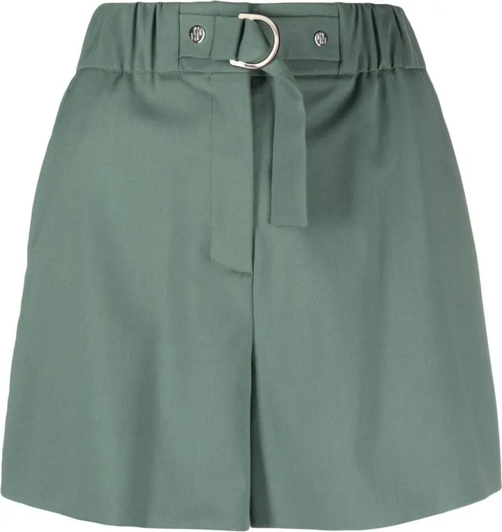 High-Waist Tailored Shorts