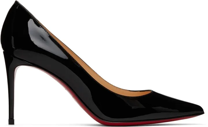 Christian Louboutin Black Kate 85 Heels