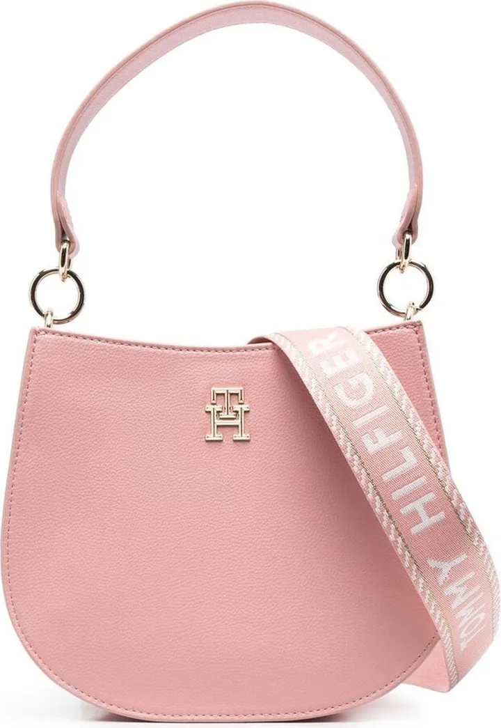 Logo-Plaque Faux-Leather Tote Bag