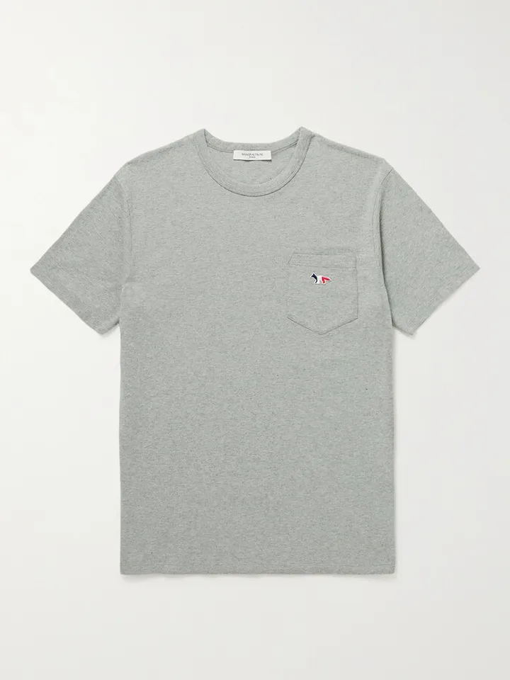 Logo-Appliquéd Cotton-Jersey T-Shirt