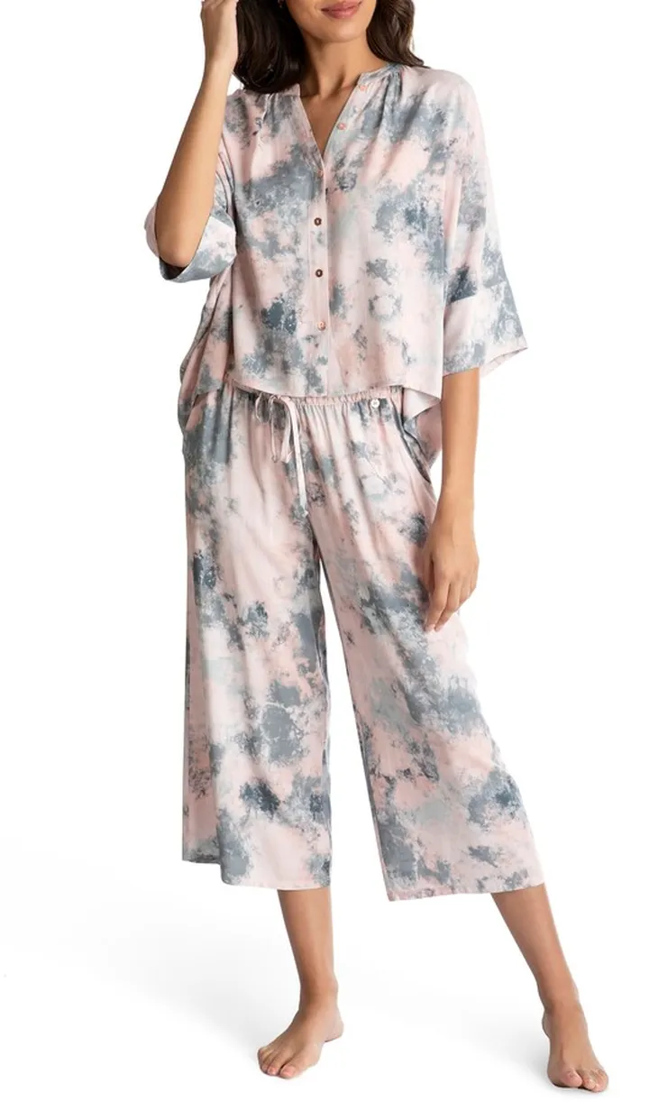 Edith Cirrus Tie Dye Pajamas