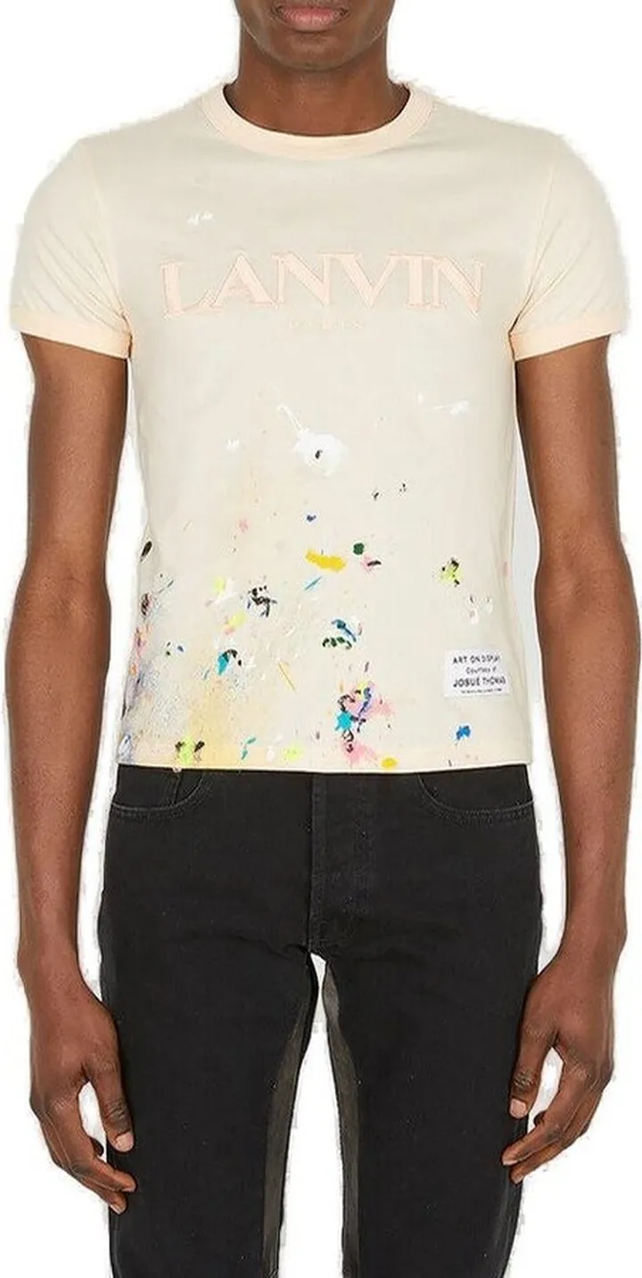Lanvin X Gallery Dept. Logo Embroidered T-Shirt