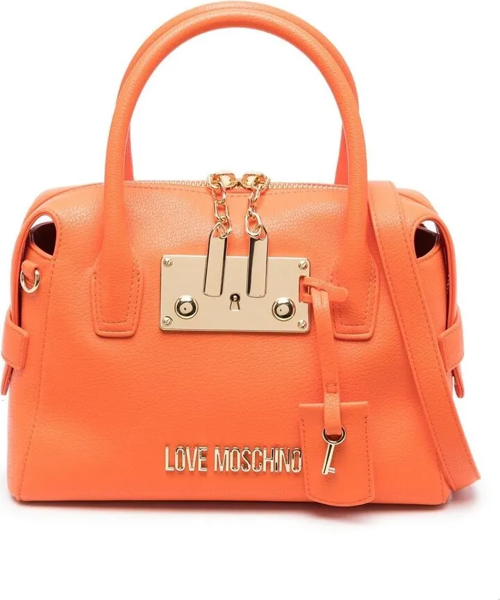 Logo-Plaque Tote Bag