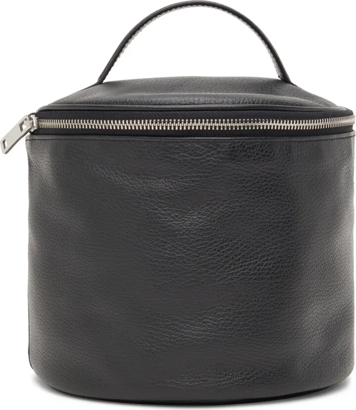 MM6 Maison Margiela Black Hat Box Bag