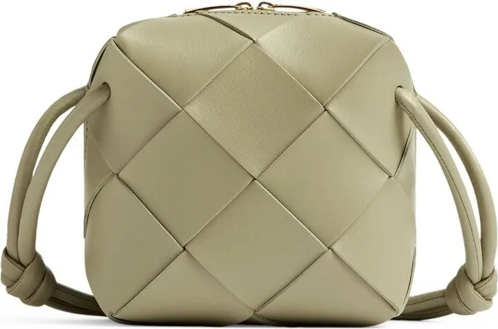 Bottega Veneta Mini Leather Cassette Camera Bag