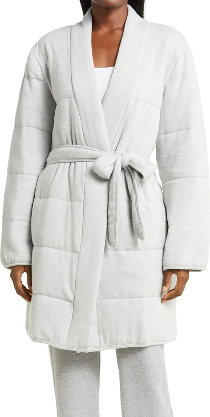 Quilt Dreams Peachy Jersey Robe