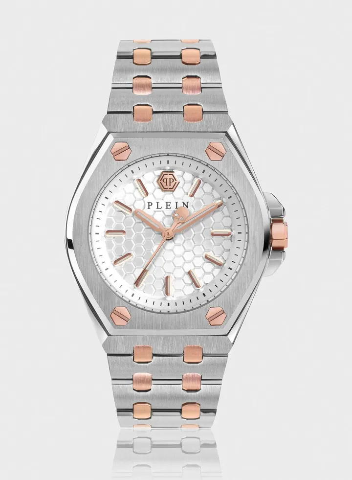 Steel Strap Analog Watch