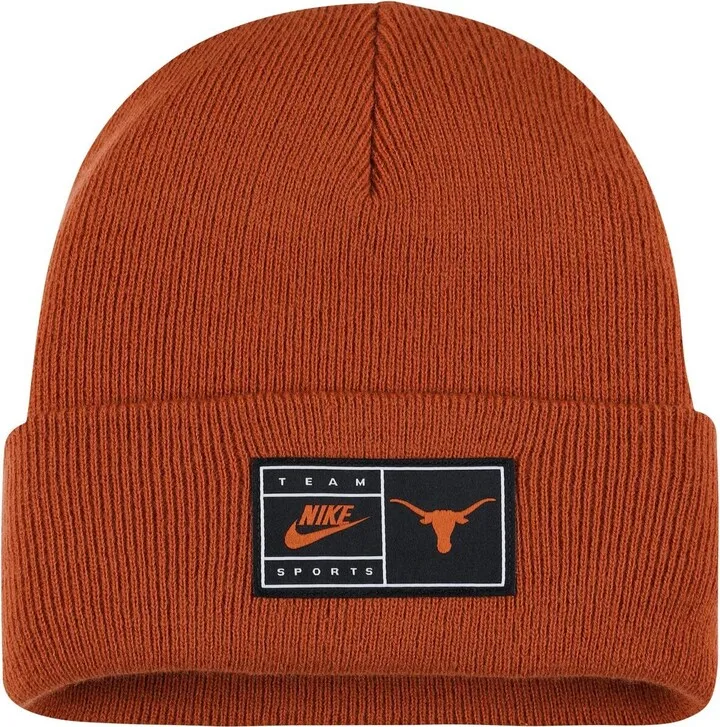 Men's Nike Texas Orange Texas Longhorns Utility Cuffed Knit Hat