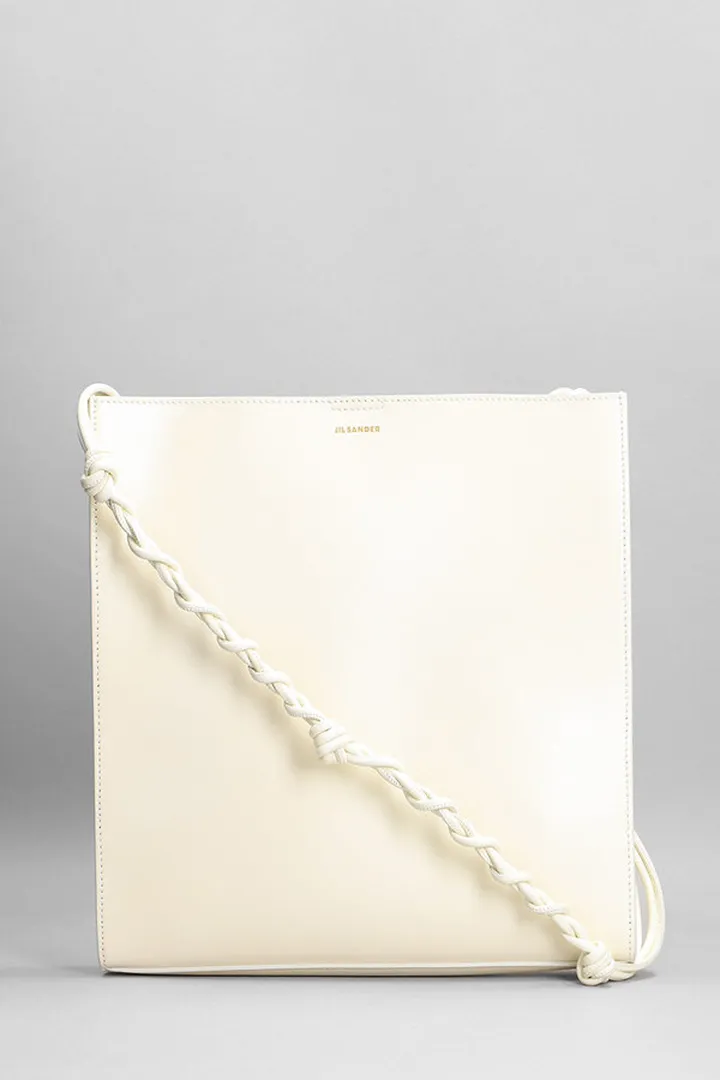Tangle Shoulder Bag In Beige Leather