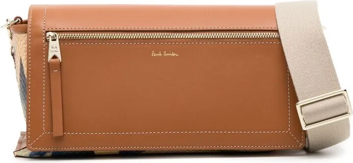Graphic-Print Crossbody Bag