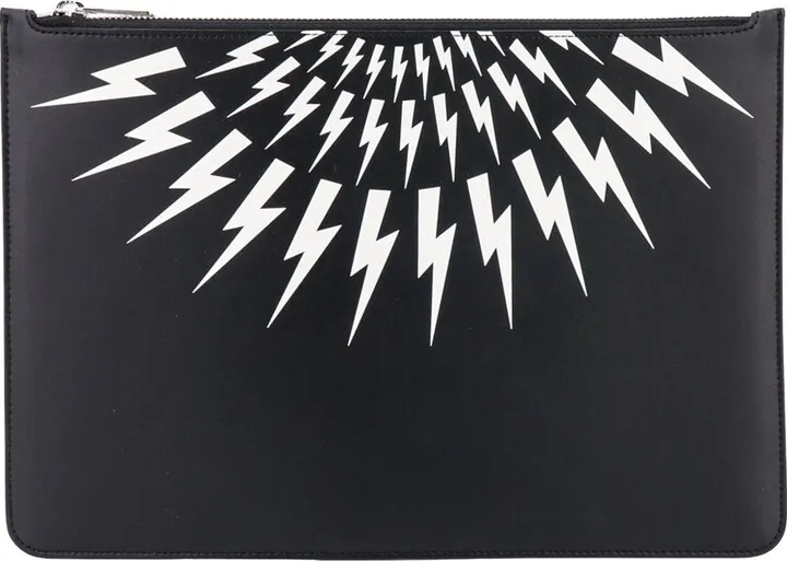 Leather clutch