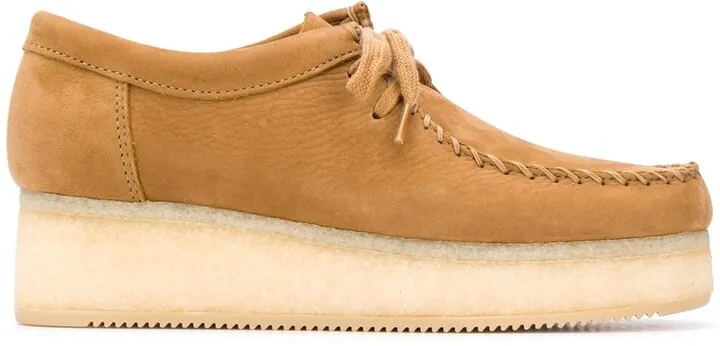 Wallacraft suede flatform shoes