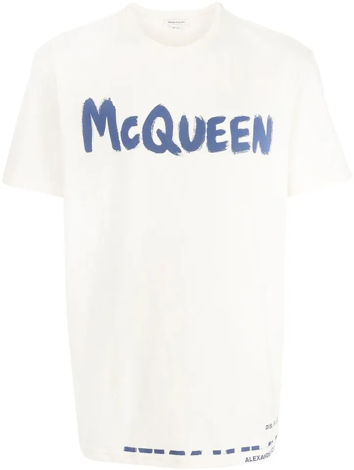 logo-print cotton T-shirt