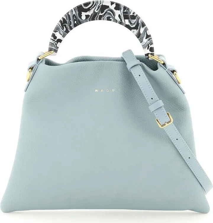 Marni Curved-Handle Tote Bag