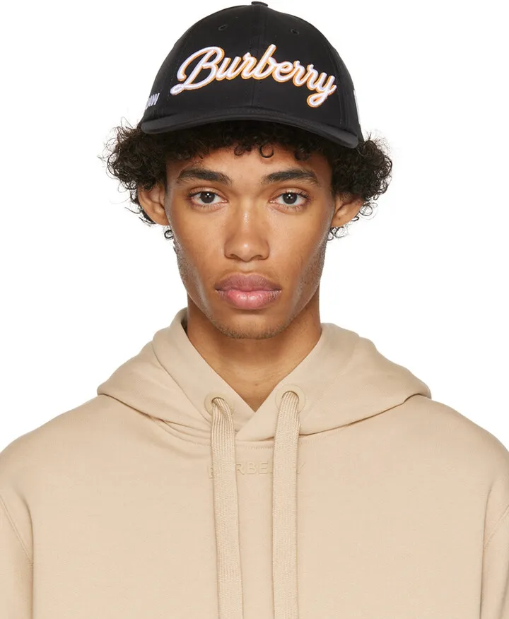 Burberry Navy Montage Cap