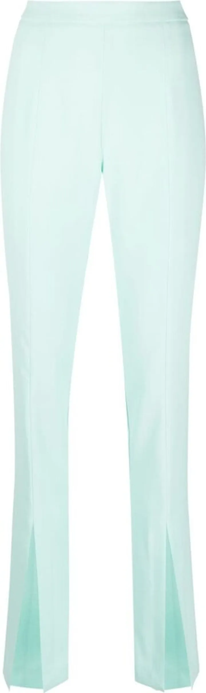 High-Waist Slit-Detail Trousers