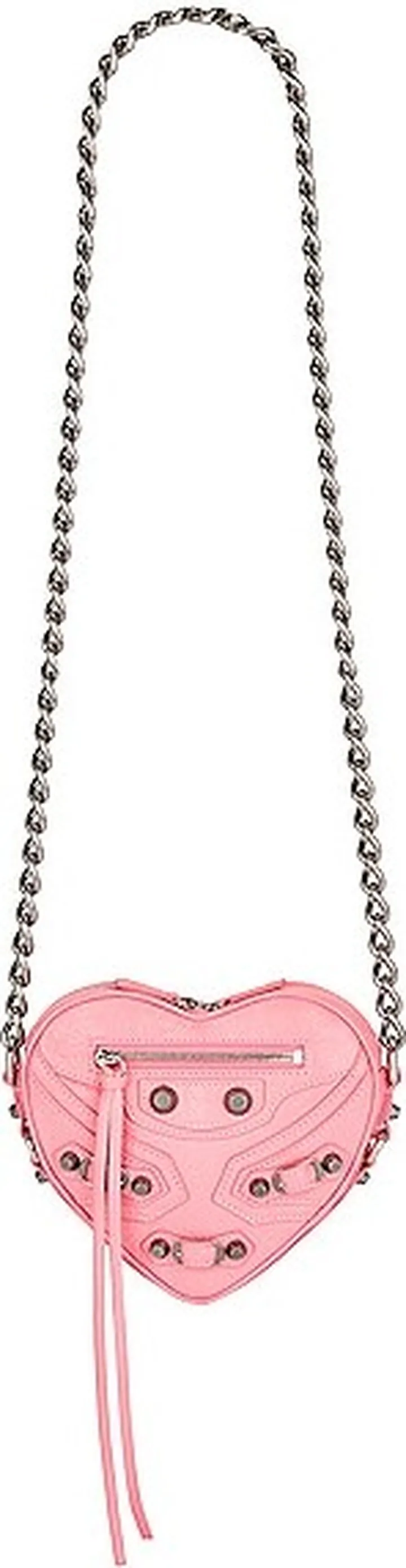 Balenciaga Cagole Heart Mini Bag in Pink