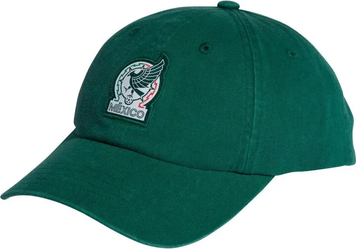 Men's adidas Green Mexico National Team Dad Adjustable Hat