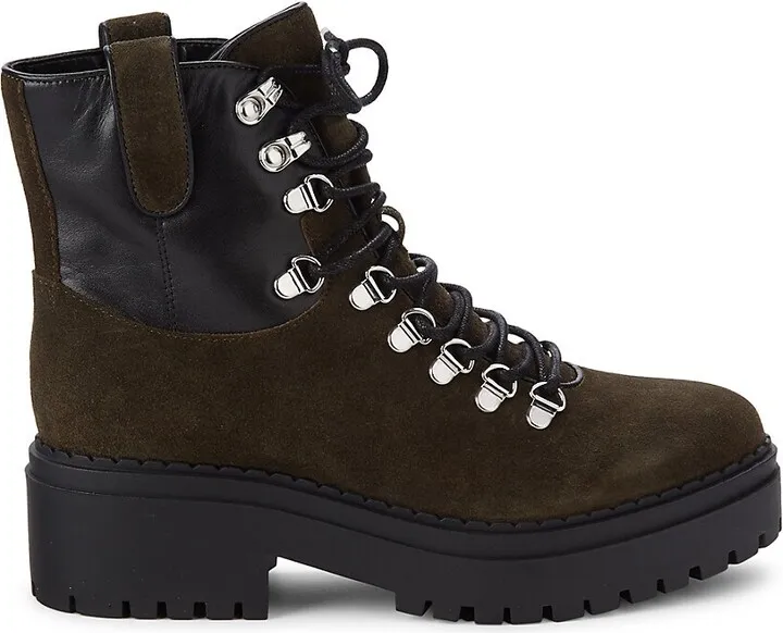 Leather Combat Boots