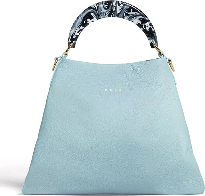 Resin-Handle Tote Bag
