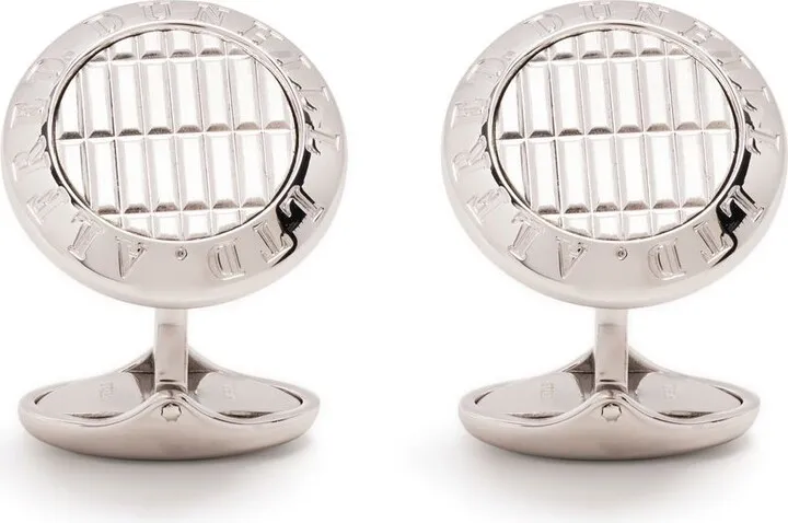 Engraved-Logo Cufflinks