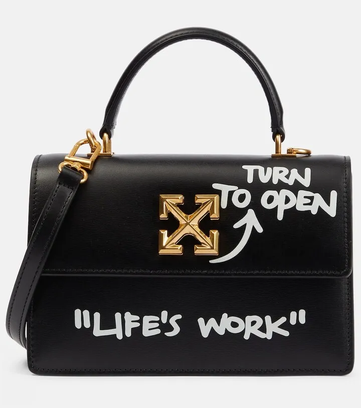 Jitney Mini leather shoulder bag