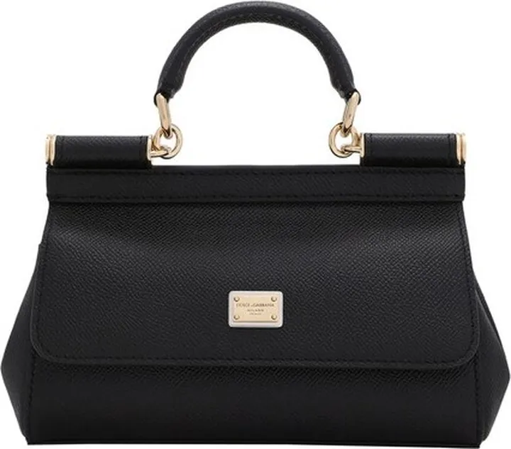 Small Dauphine calfskin Sicily bag
