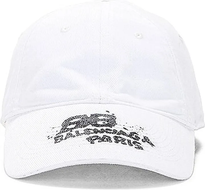 Balenciaga BB Paris Hat in White