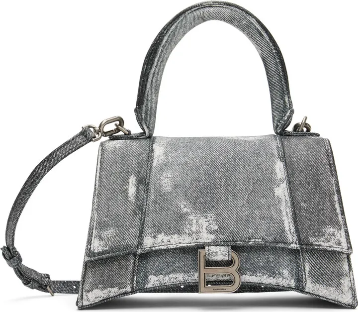 Balenciaga Black Small Hourglass Bag