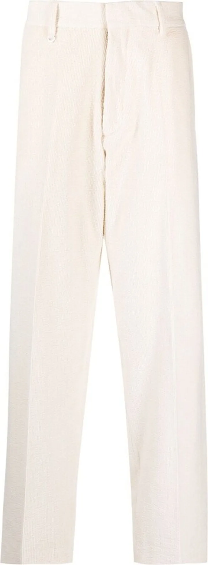 Corduroy Straight-Leg Trousers