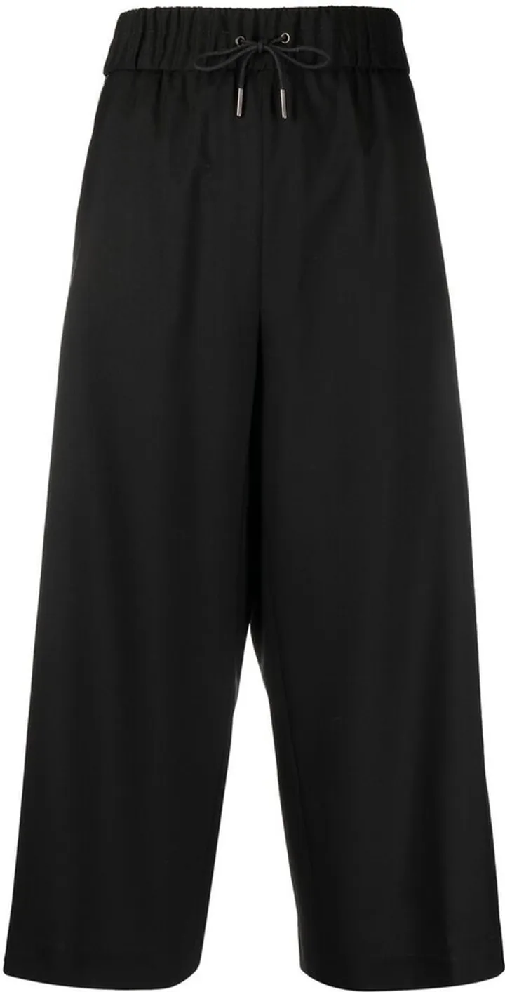 Cropped Flared Trousers