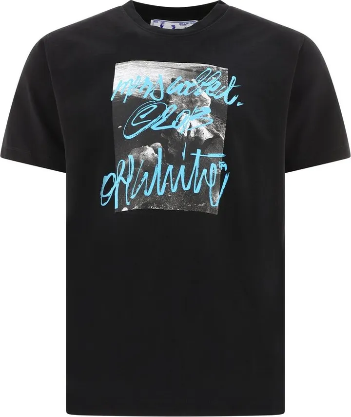 Off-White Logo Printed Crewneck T-Shirt