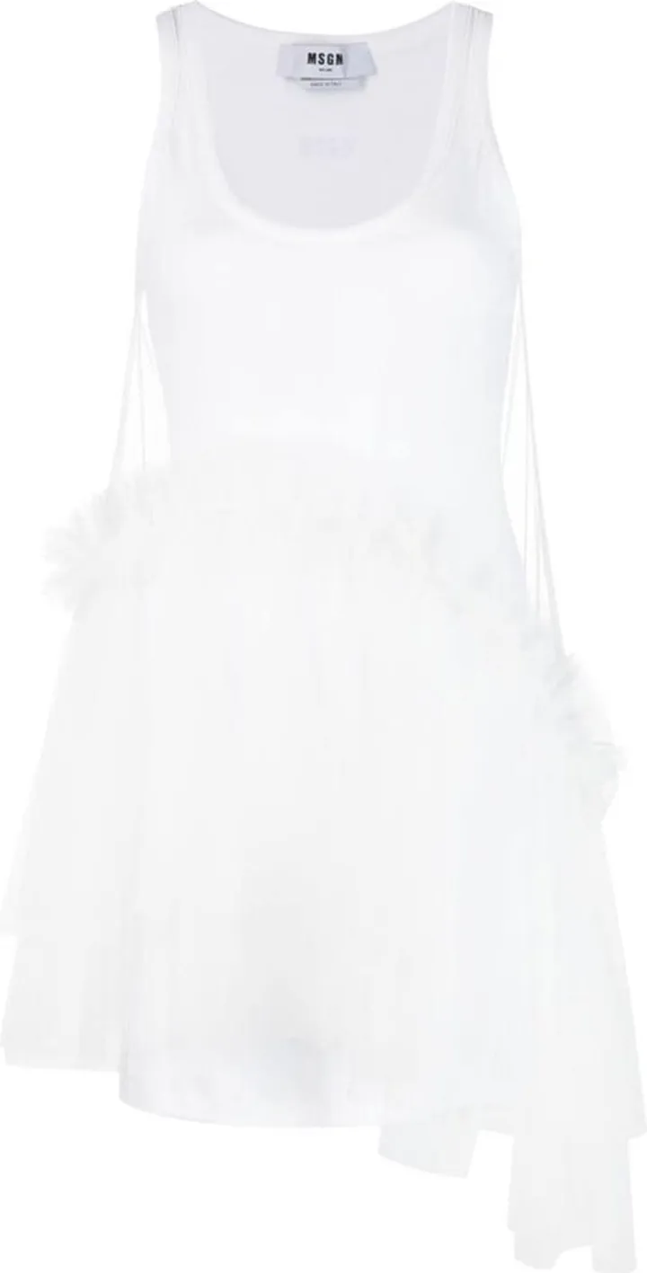 Mesh Panelling Tutu Tank Dress