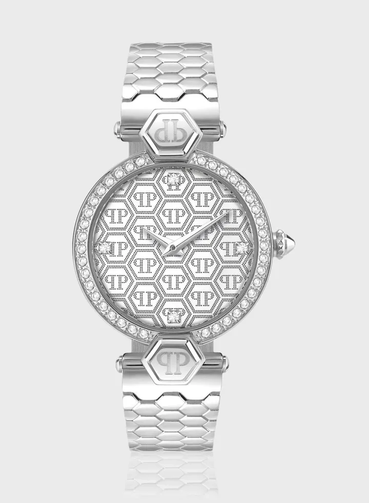 Steel Strap Analog Watch