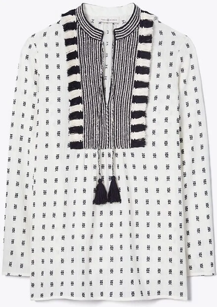 Tunic with Sweater Tassels