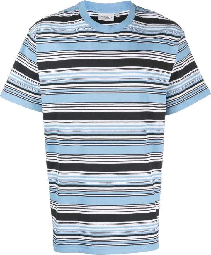striped cotton T-shirt