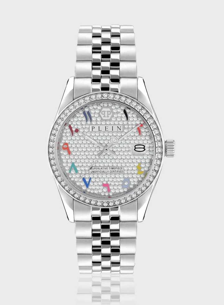 Steel Strap Analog Watch