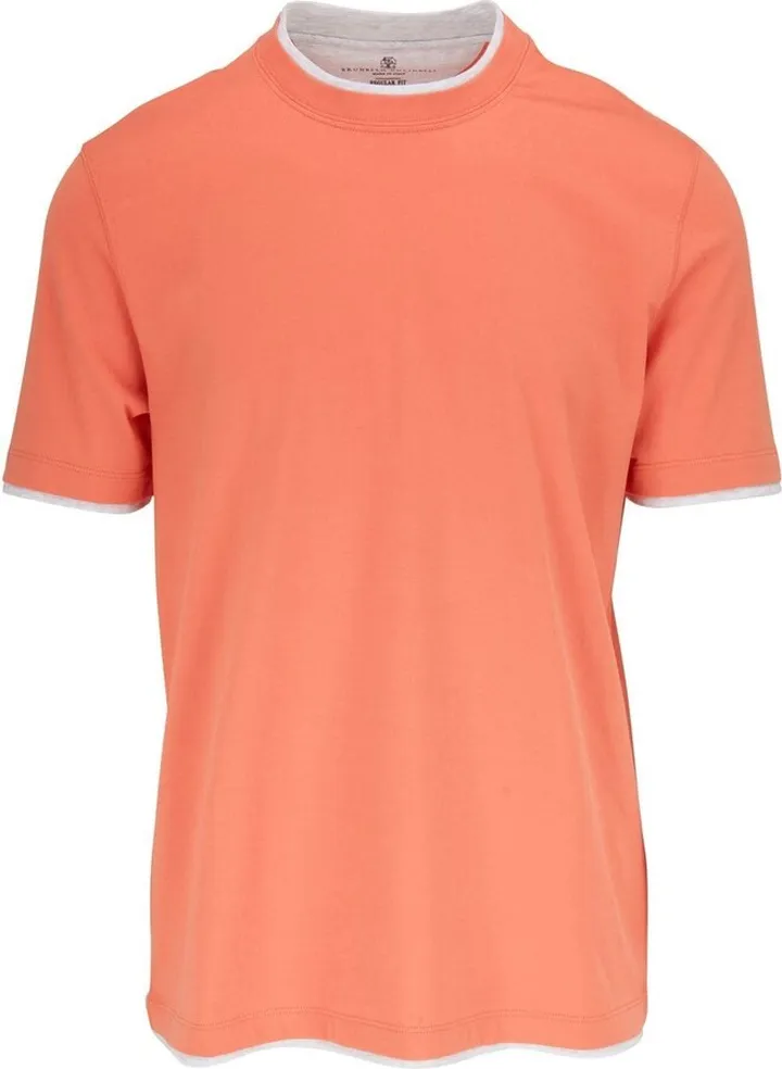 crew-neck cotton T-shirt