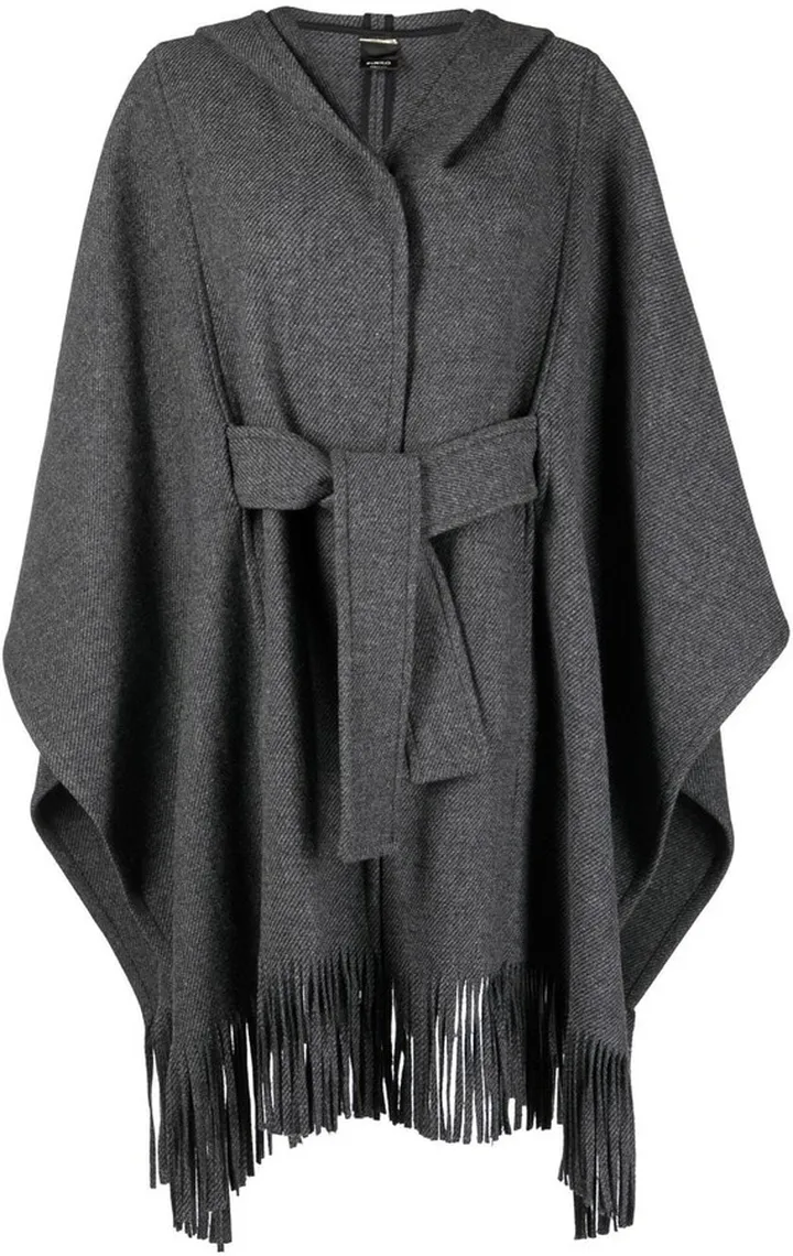 Belted Hooded Cape