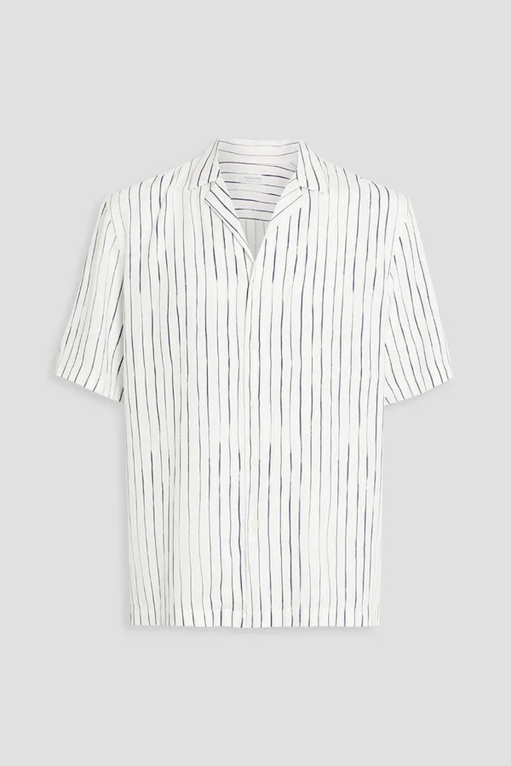 Striped Lyocell shirt