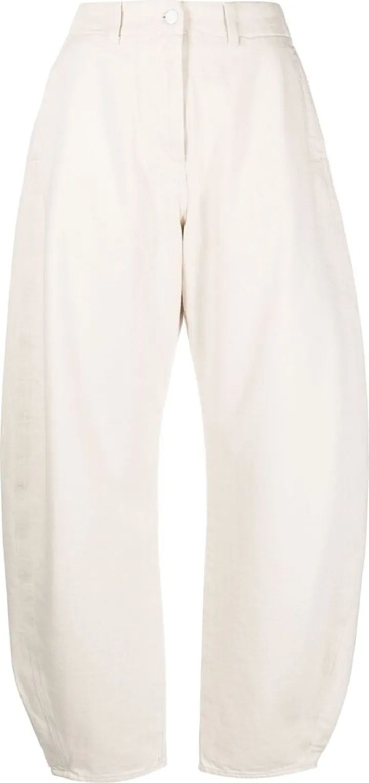 Baggy-Leg Cotton Jeans