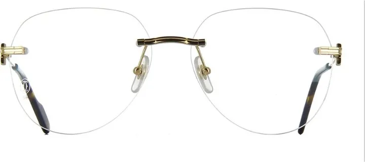 Cartier Round Frame Glasses