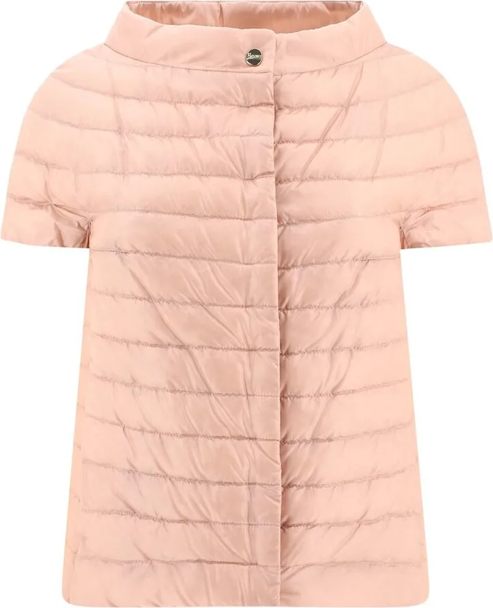 Herno Margherita Short-Sleeve Puffer Jacket