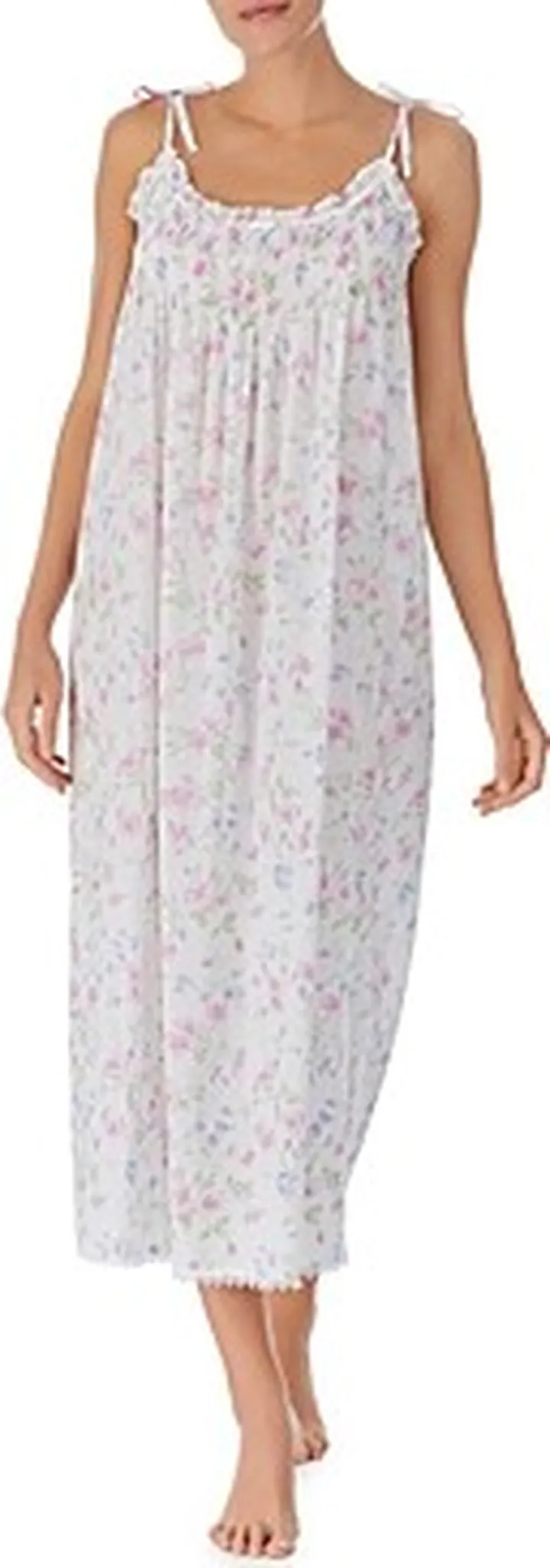 Eileen West Cotton Tie Strap Ballet Nightgown