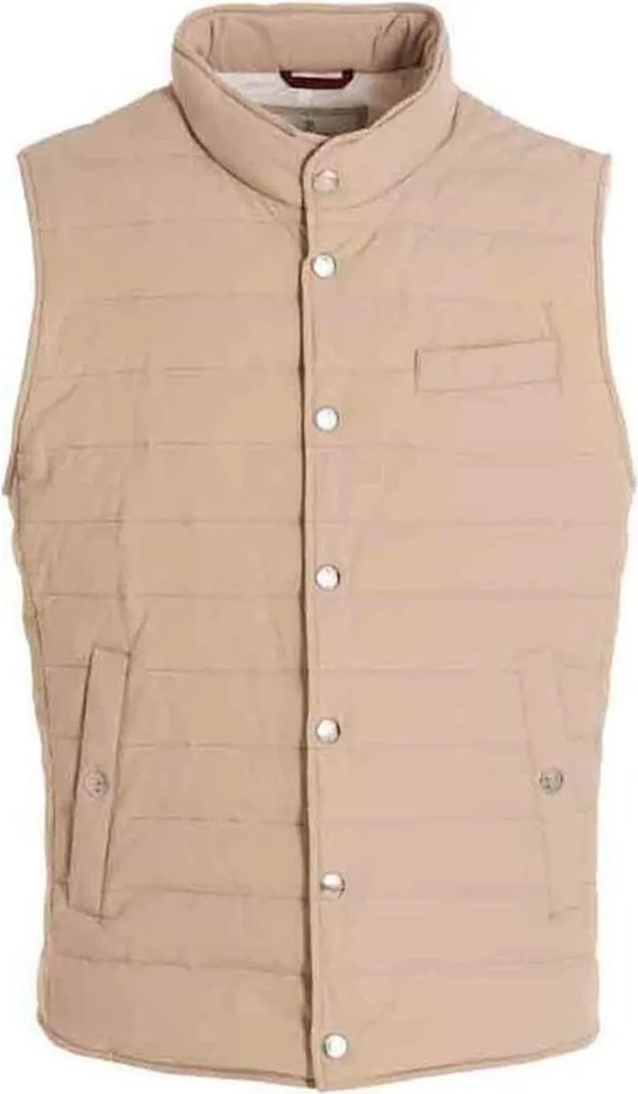 Brunello Cucinelli Buttoned Padded Gilet