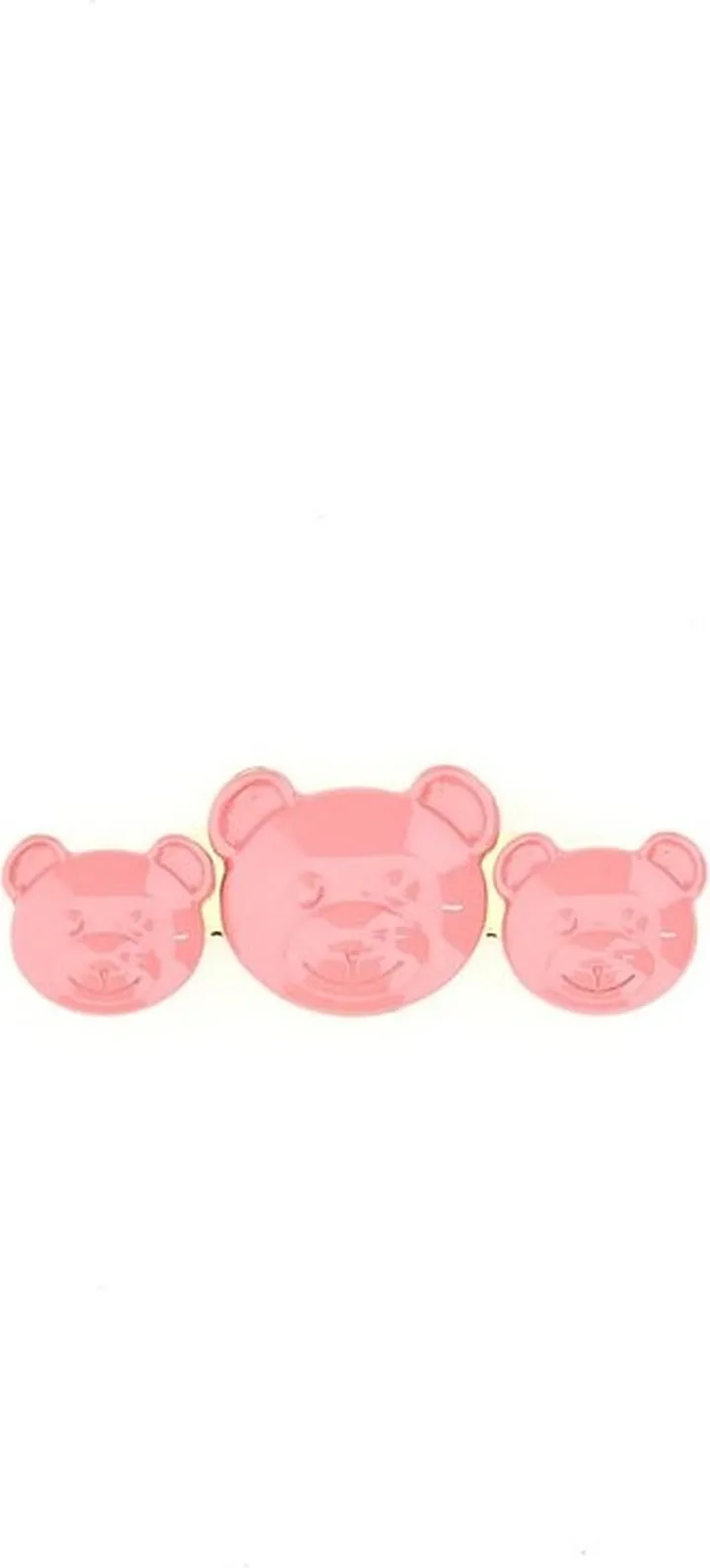 Moschino Teddy Bear Plaque Brooch