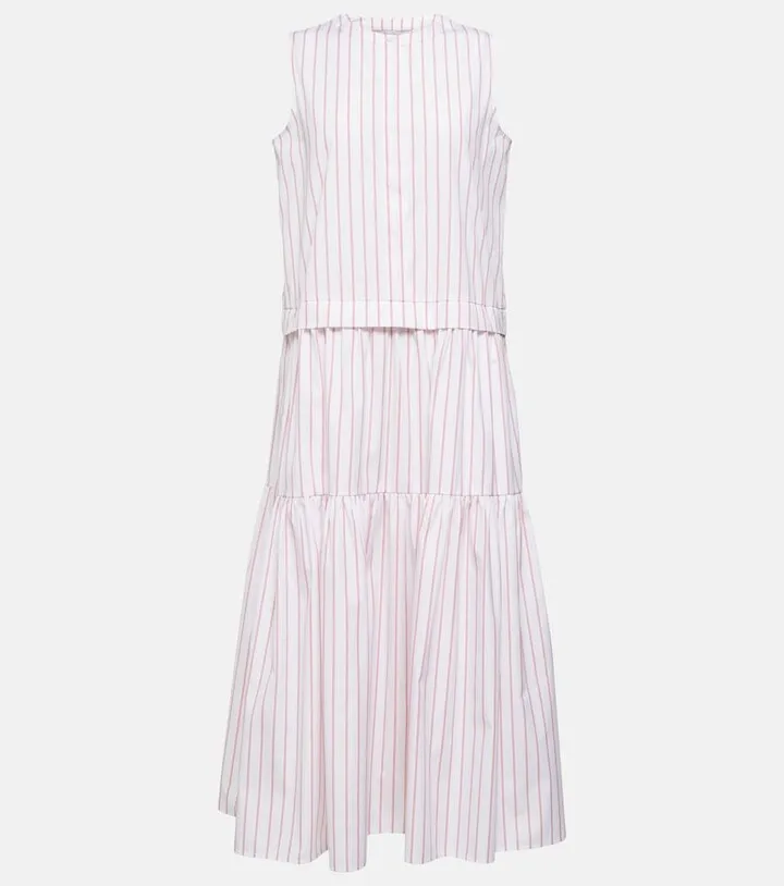 Leisure Megaton cotton poplin midi dress
