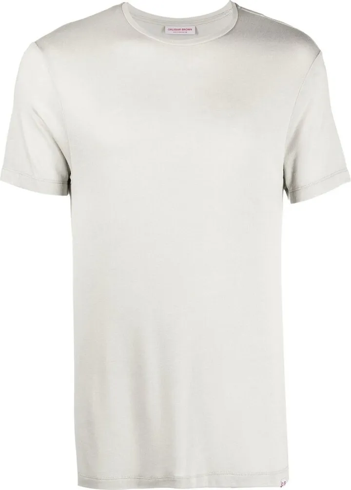 short-sleeve cashmere T-shirt