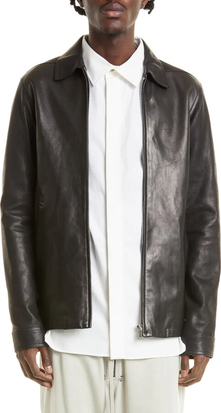 Brad Lambskin Leather Jacket